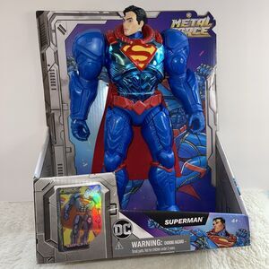 DC Comics, Metal Force Superman Action Figure, 12-Inch Extra Large Super Hero
